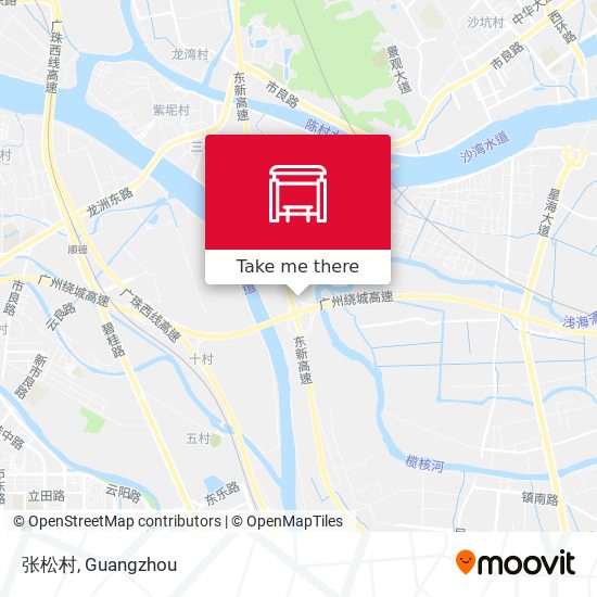 张松村 map
