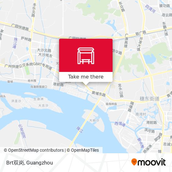 Brt双岗 map