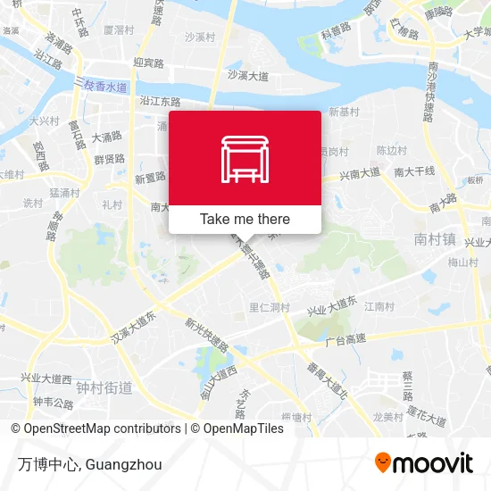 万博中心 map