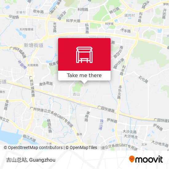 吉山总站 map