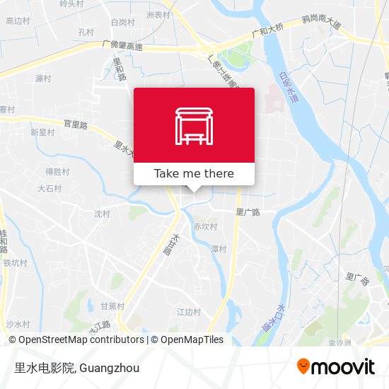 里水电影院 map
