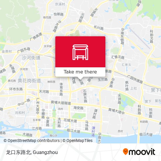 龙口东路北 map