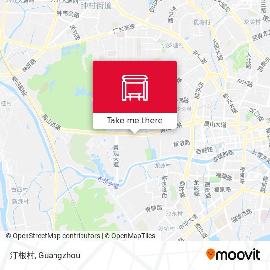 汀根村 map