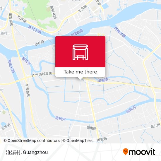 湴湄村 map