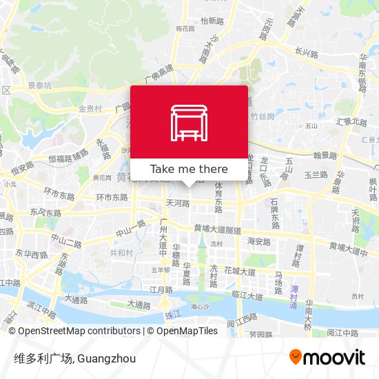维多利广场 map