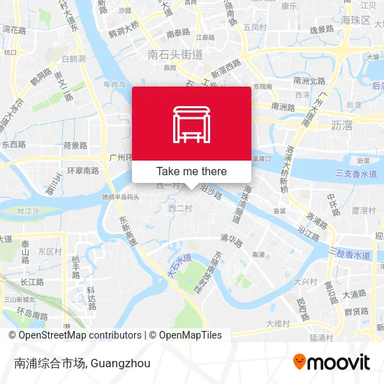 南浦综合市场 map
