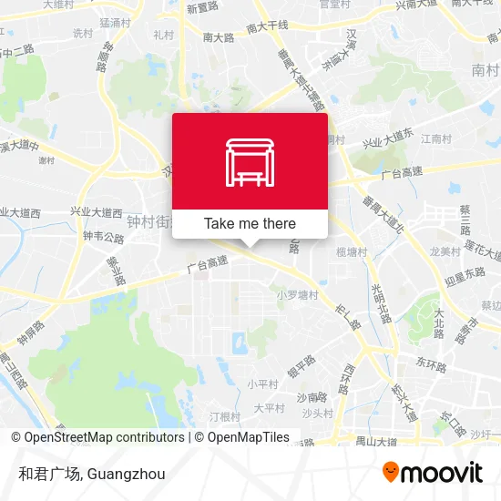 和君广场 map