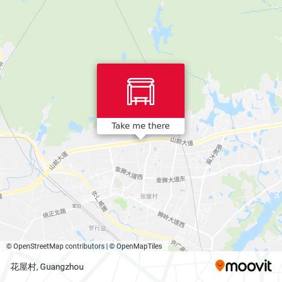 花屋村 map
