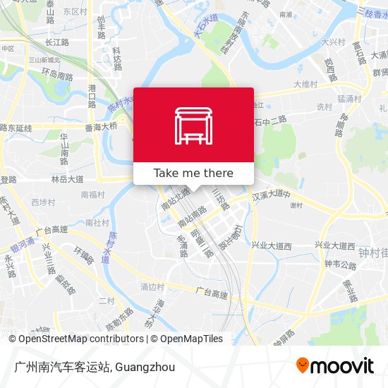 广州南汽车客运站 map