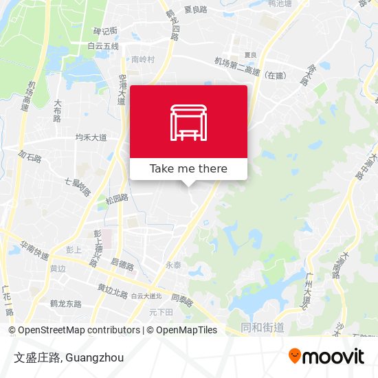 文盛庄路 map