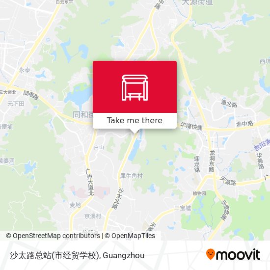 沙太路总站(市经贸学校) map