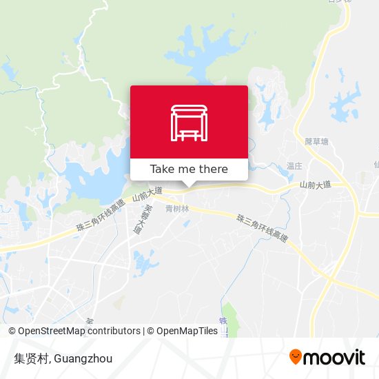 集贤村 map