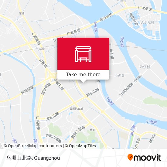 乌洲山北路 map