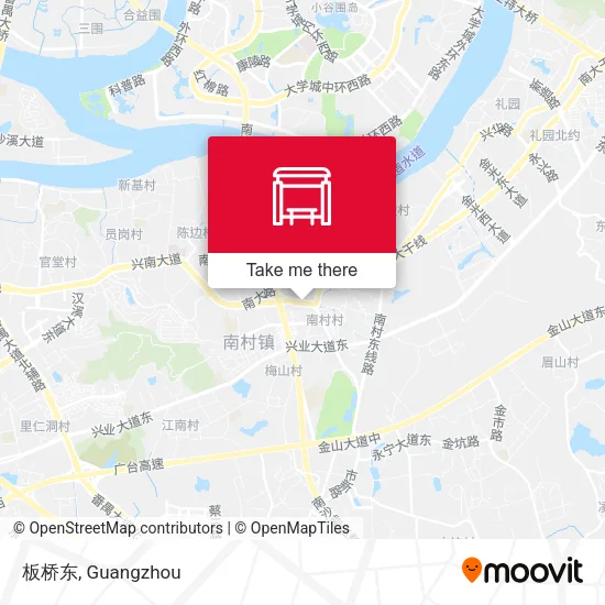 板桥东 map