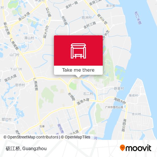 砺江桥 map