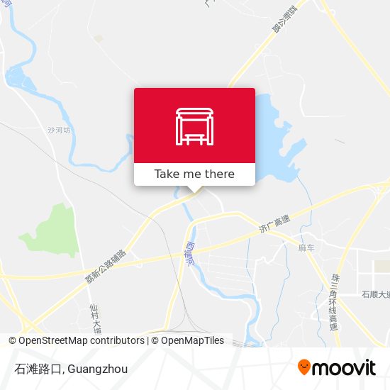石滩路口 map