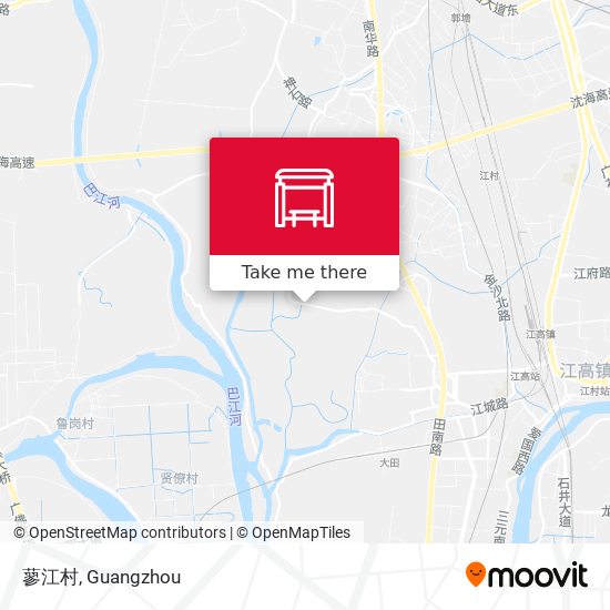 蓼江村 map