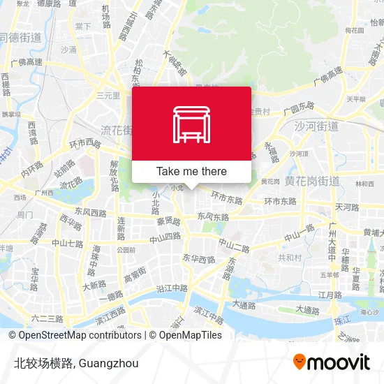 北较场横路 map