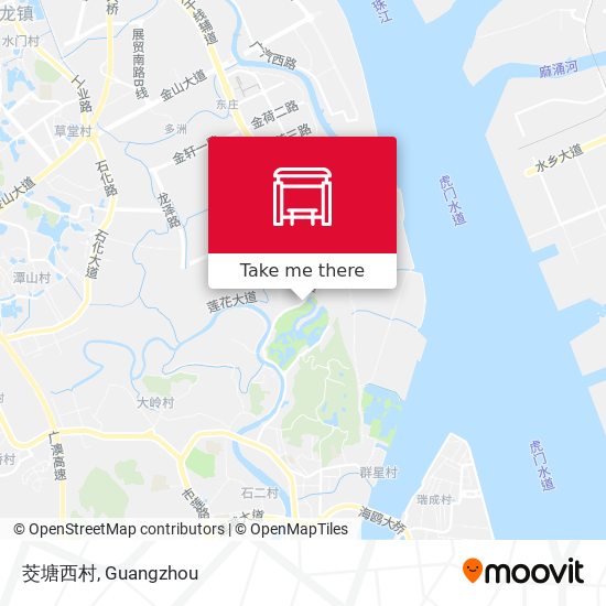 茭塘西村 map