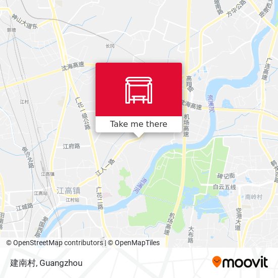 建南村 map
