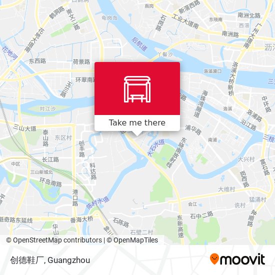 创德鞋厂 map