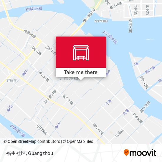福生社区 map