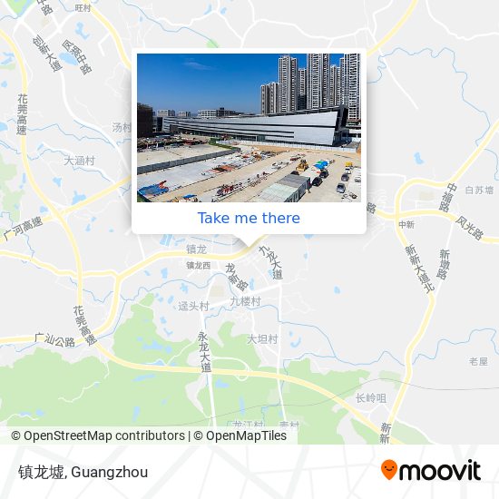 镇龙墟 map