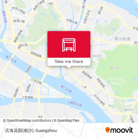 滨海花园(南沙) map
