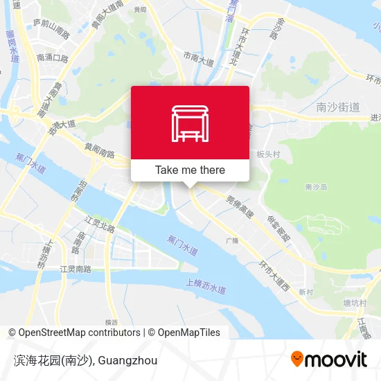 滨海花园(南沙) map