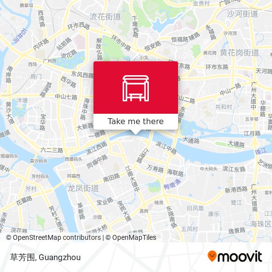 草芳围 map