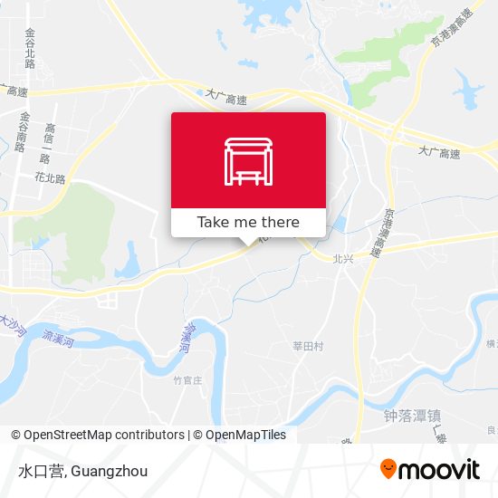水口营 map
