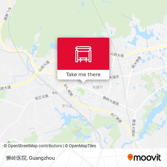狮岭医院 map
