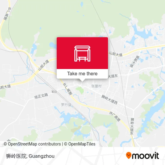 狮岭医院 map