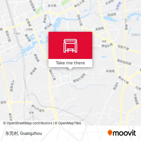 东莞村 map