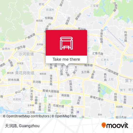 天润路 map