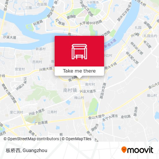板桥西 map