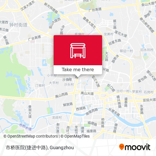 市桥医院(捷进中路) map