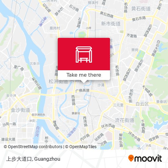 上步大道口 map