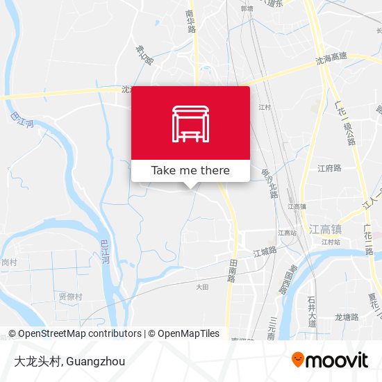 大龙头村 map