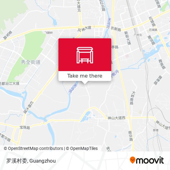 罗溪村委 map