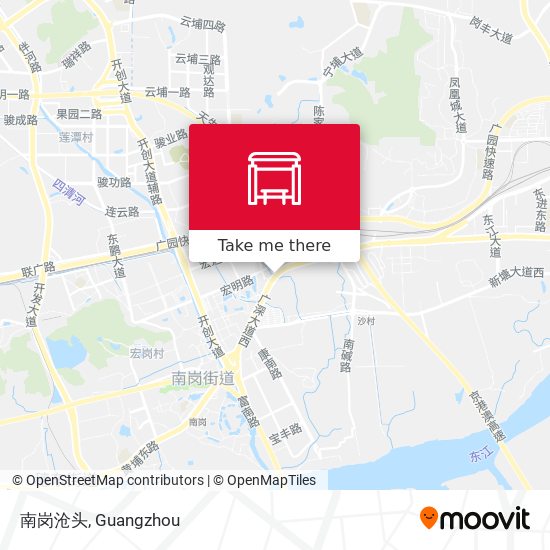 南岗沧头 map