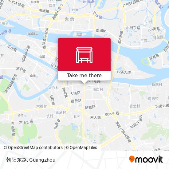 朝阳东路 map