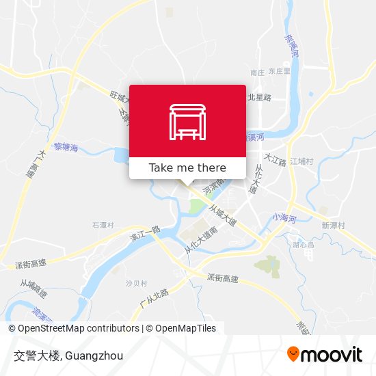 交警大楼 map