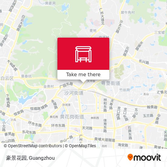 豪景花园 map