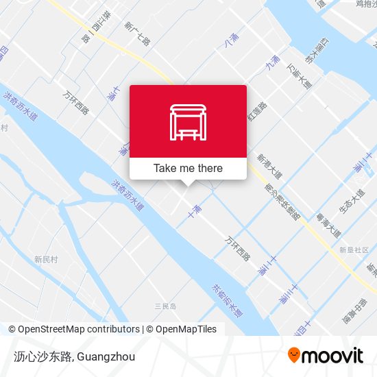 沥心沙东路 map