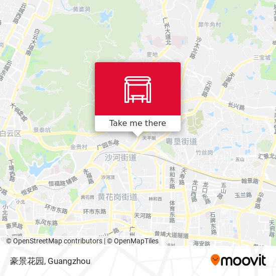 豪景花园 map