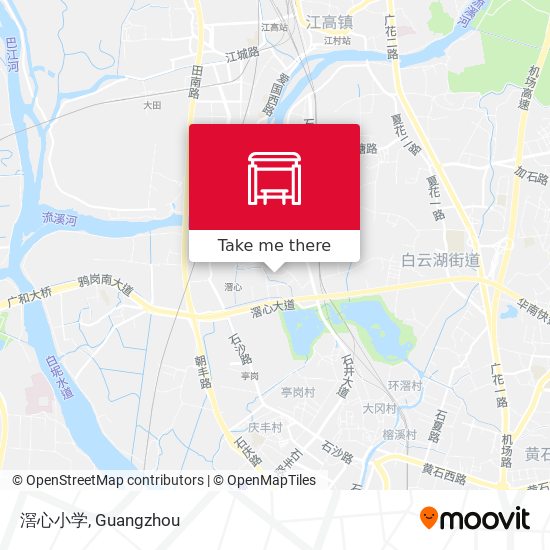 滘心小学 map