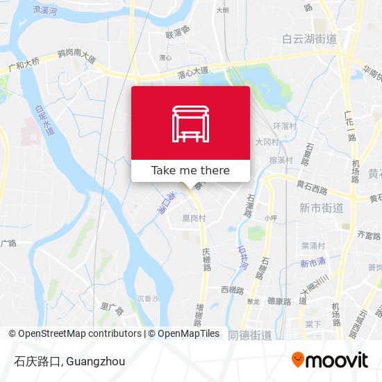 石庆路口 map