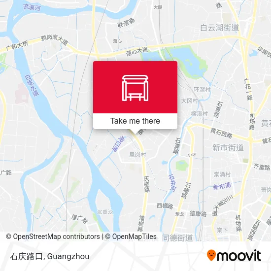 石庆路口 map