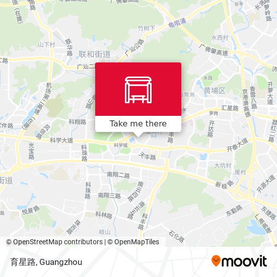 育星路 map